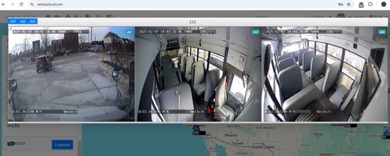 school bus video telematics camera system